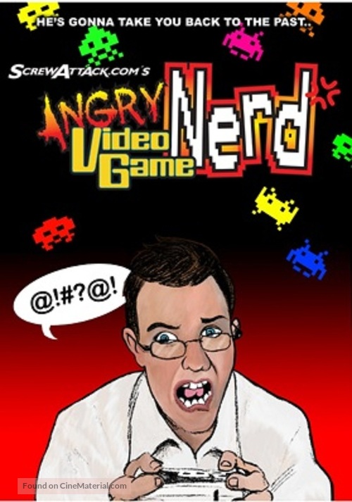 &quot;The Angry Video Game Nerd&quot; - DVD movie cover