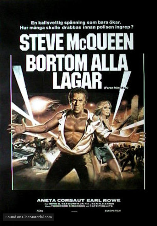 The Blob - Swedish Movie Poster