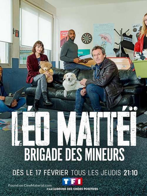 &quot;L&eacute;o Matt&eacute;&iuml;, Brigade des Mineurs&quot; - French Movie Poster