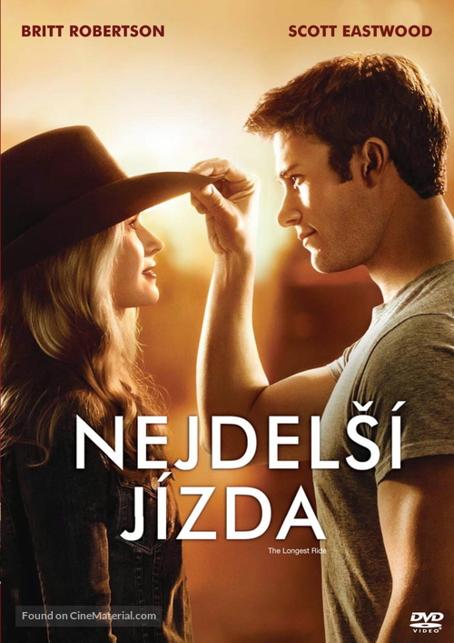 The Longest Ride - Czech DVD movie cover