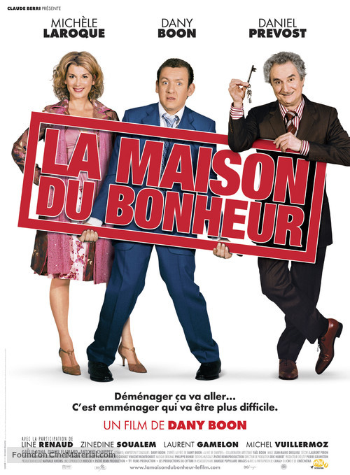 La maison du bonheur - French Movie Poster