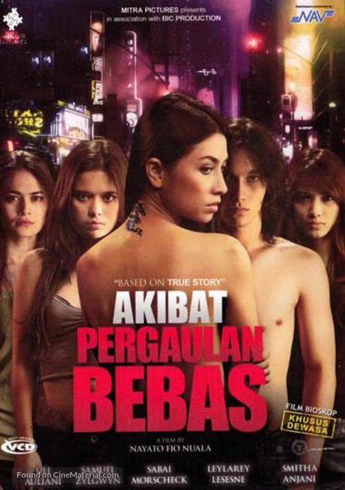 Akibat pergaulan bebas - Indonesian DVD movie cover