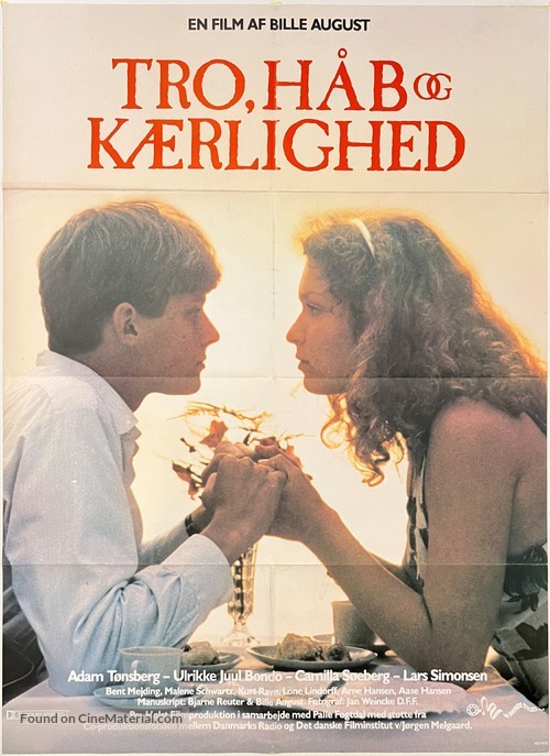 Tro, h&aring;b og k&aelig;rlighed - Danish Movie Poster