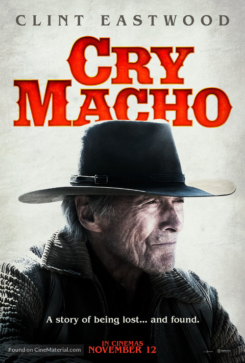 Cry Macho - British Movie Poster