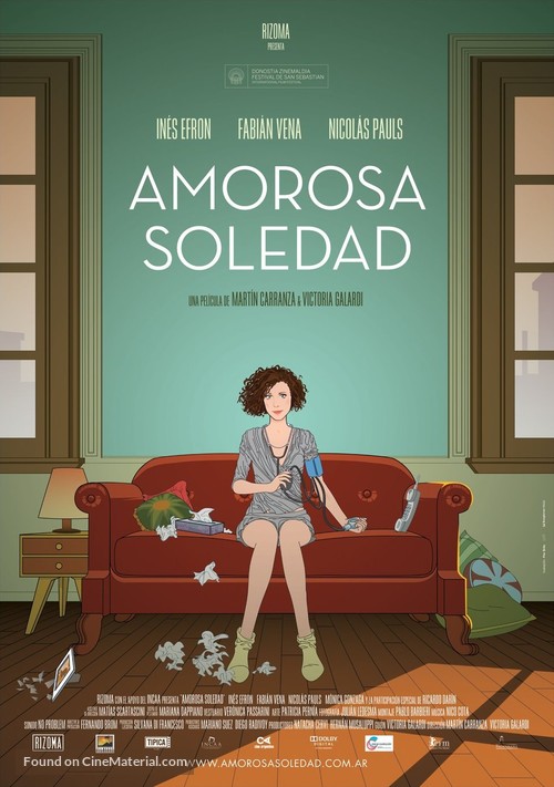 Amorosa soledad - Argentinian Movie Poster