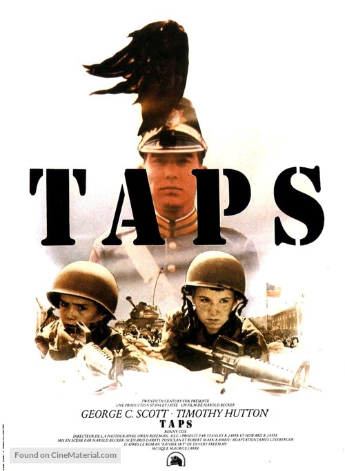 Taps - French Movie Poster
