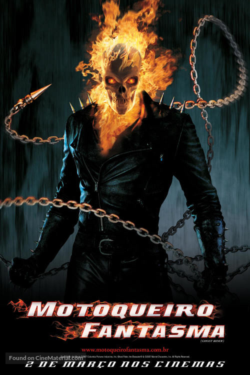 Ghost Rider - Brazilian Movie Poster