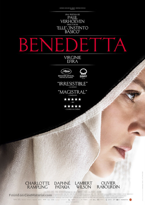 Benedetta - Spanish Movie Poster