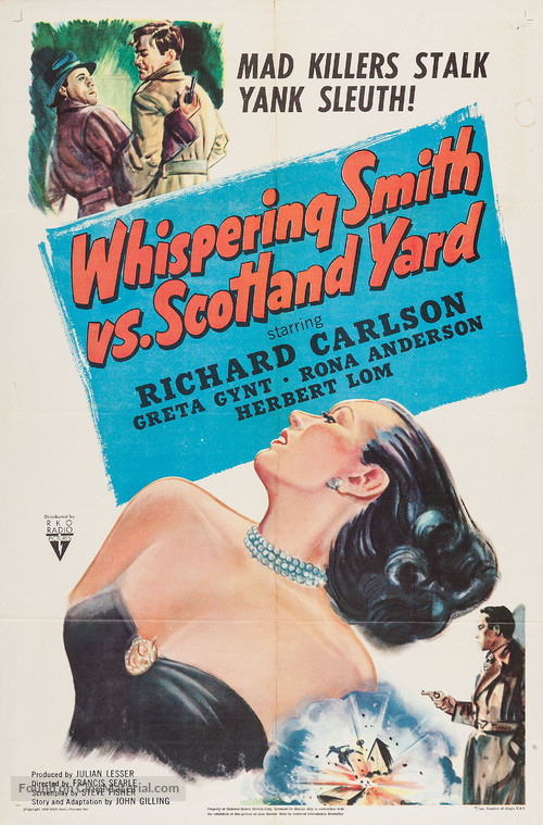 Whispering Smith Hits London - Movie Poster