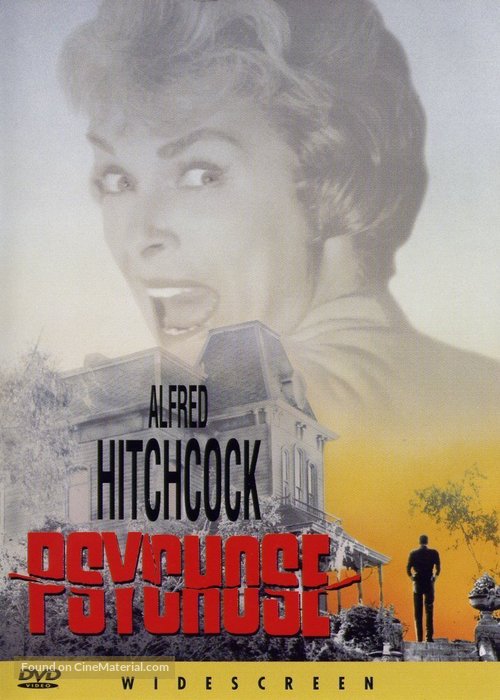 Psycho - French DVD movie cover