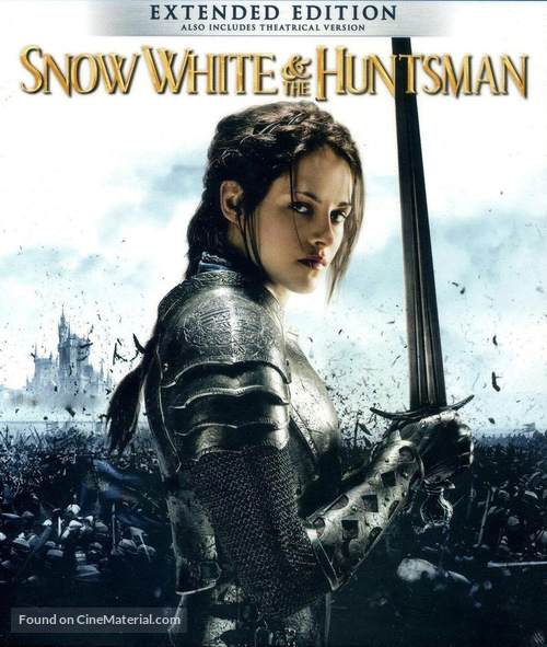 Snow White and the Huntsman - Blu-Ray movie cover