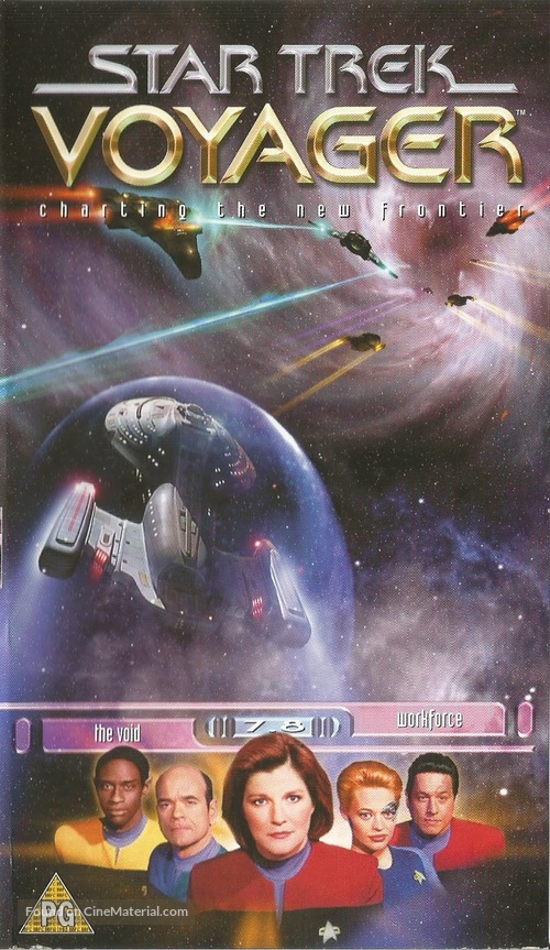 &quot;Star Trek: Voyager&quot; - British VHS movie cover
