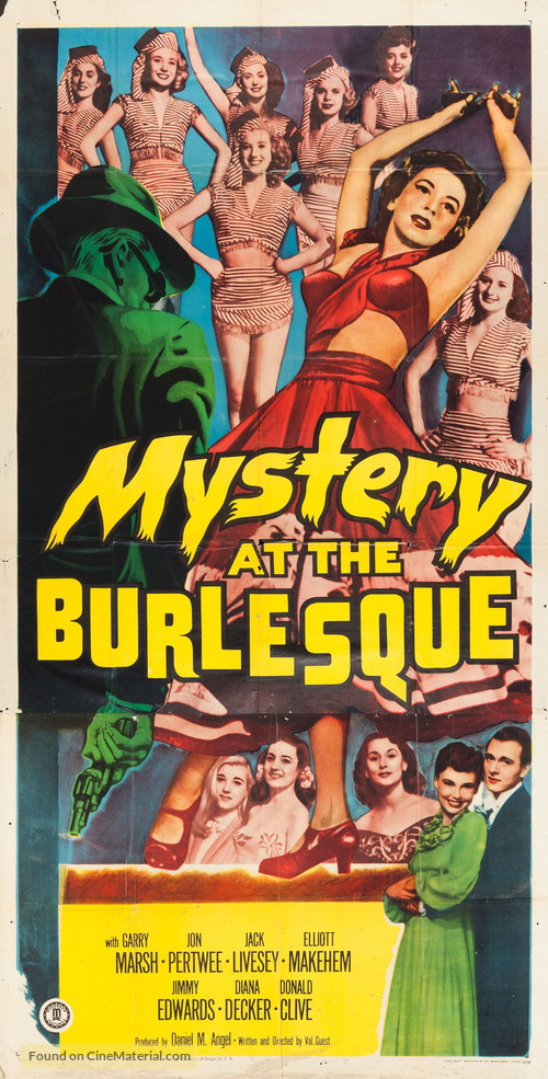 Mystery at the Burlesque - Movie Poster