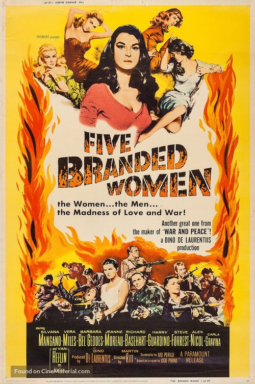 5 Branded Women - Movie Poster