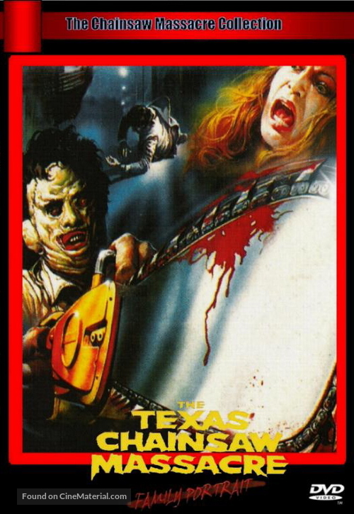 The Texas Chain Saw Massacre - German DVD movie cover