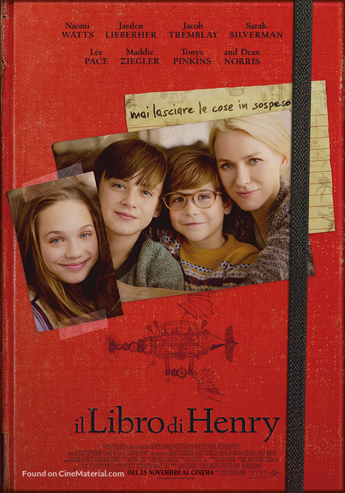 The Book of Henry - Italian Movie Poster