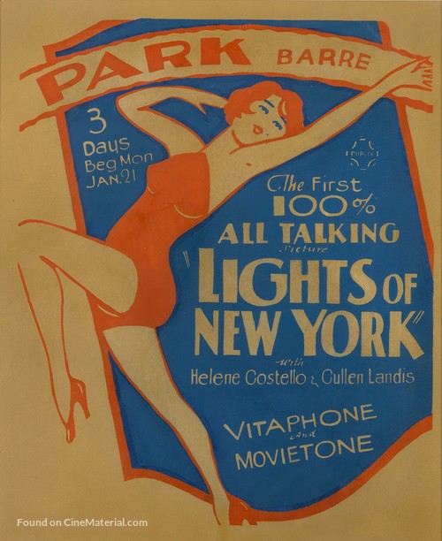 Lights of New York - Movie Poster