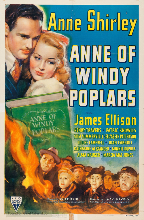 Anne of Windy Poplars - Movie Poster