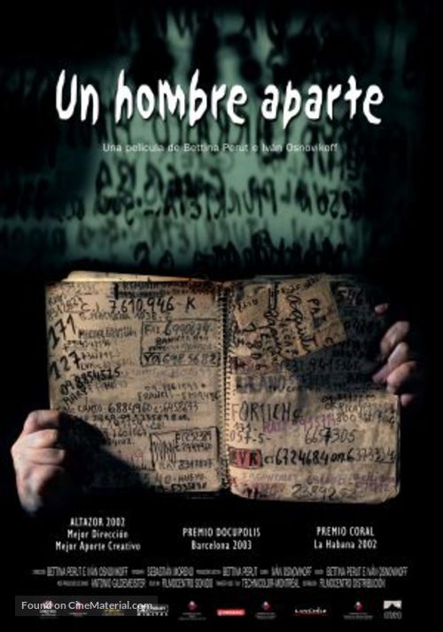 Un hombre aparte - Chilean Movie Poster