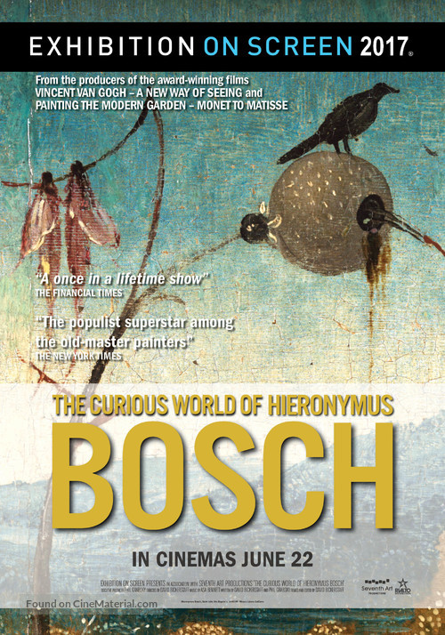The Curious World of Hieronymus Bosch - New Zealand Movie Poster