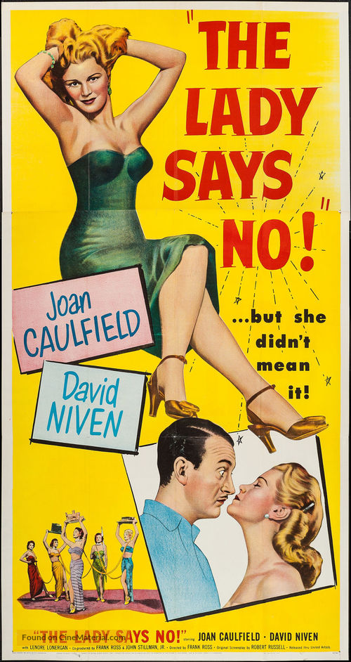 The Lady Says No - Movie Poster