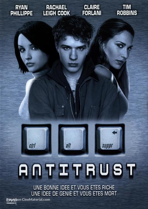 Antitrust - French DVD movie cover