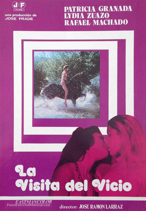 La visita del vicio - Spanish Movie Poster