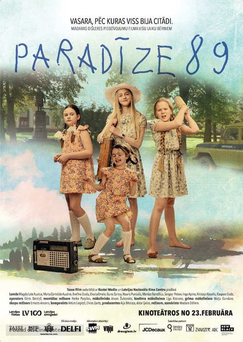 Paradize 89 - Latvian Movie Poster