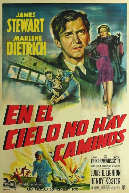 No Highway - Argentinian Movie Poster