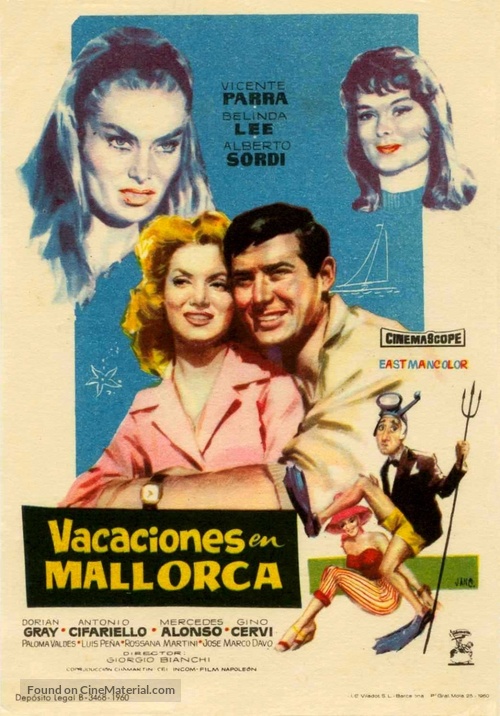 Brevi amori a Palma di Majorca - Spanish Movie Poster