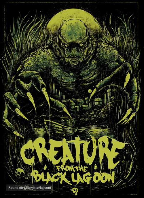 Creature from the Black Lagoon - Soviet poster