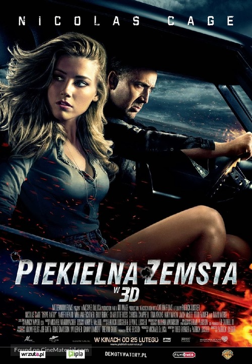Drive Angry - Polish Movie Poster