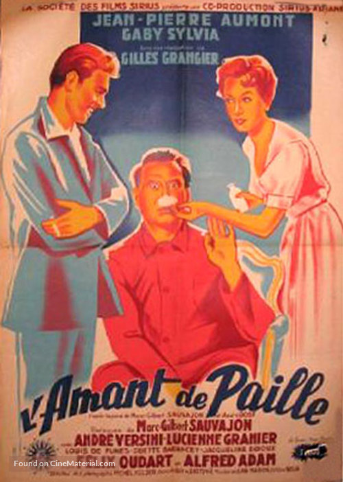 L&#039;Amant de paille - French Movie Poster