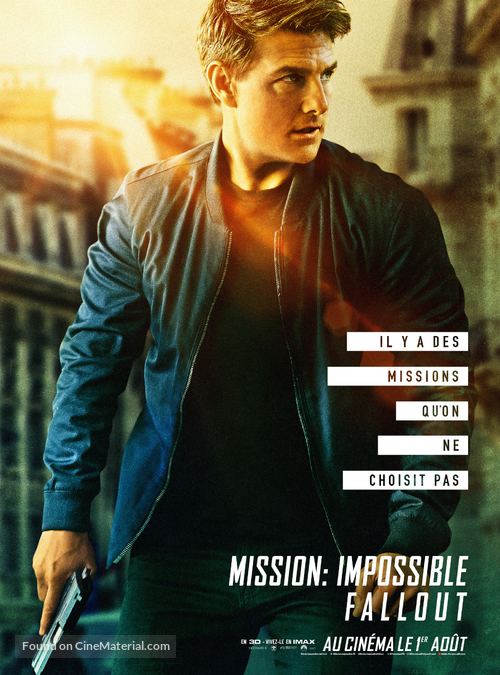 Mission: Impossible - Fallout - French Movie Poster