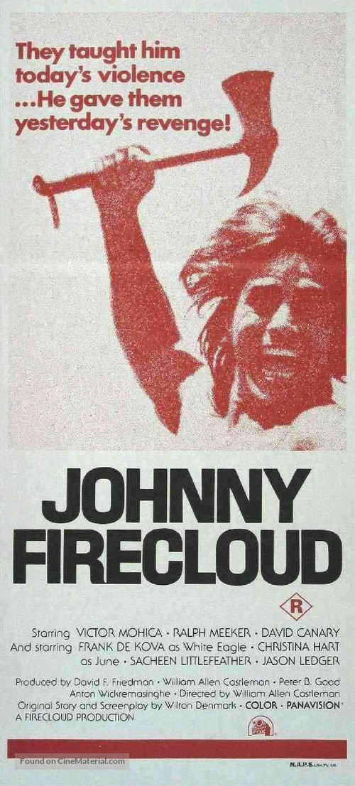 Johnny Firecloud - Australian Movie Poster