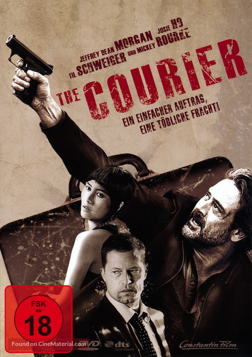 The Courier - German DVD movie cover