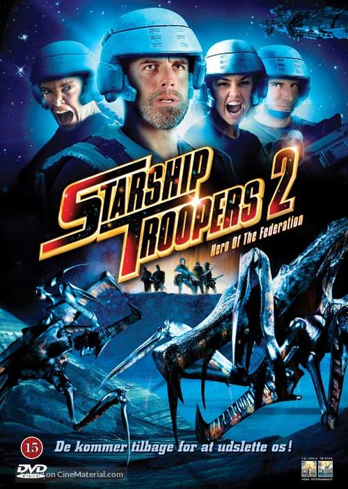 Starship Troopers 2 - Danish DVD movie cover