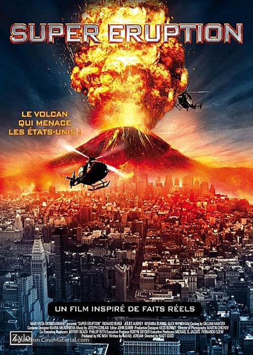 Super Eruption - French DVD movie cover