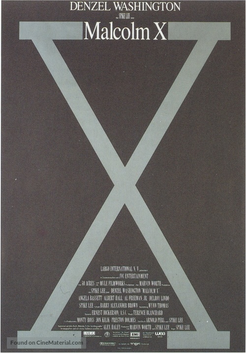 Malcolm X - Movie Poster