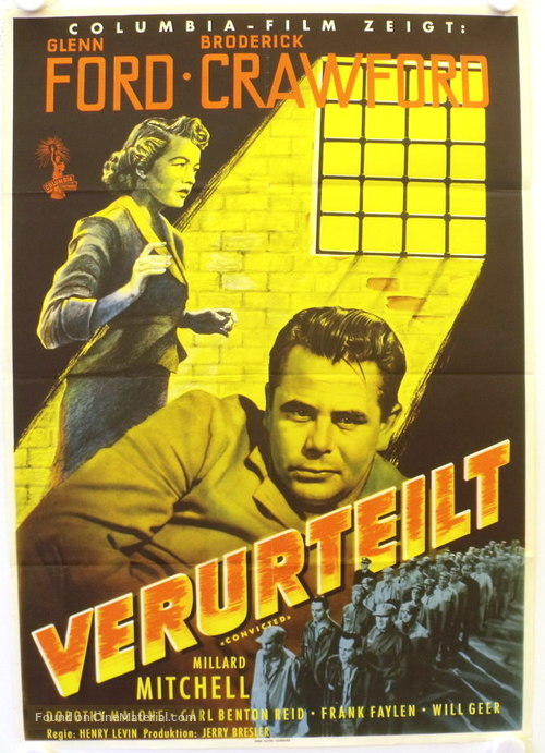 Convicted - German Movie Poster