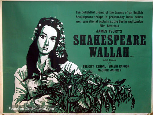 Shakespeare-Wallah - British Movie Poster
