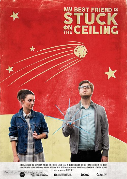 My Best Friend Is Stuck on the Ceiling - Australian Movie Poster