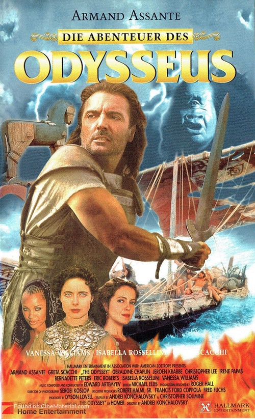 &quot;The Odyssey&quot; - German VHS movie cover