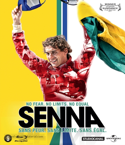 Senna - French Blu-Ray movie cover