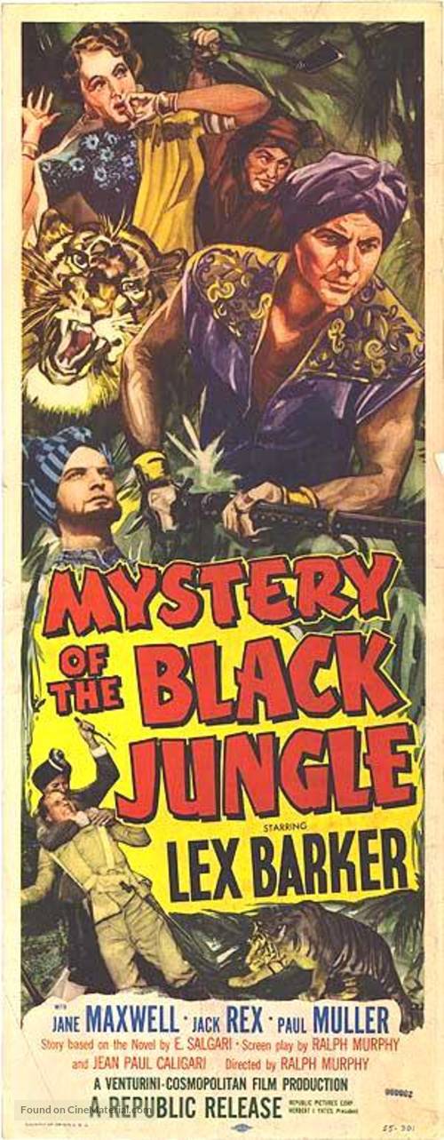 I misteri della giungla nera - Movie Poster