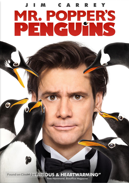 Mr. Popper&#039;s Penguins - DVD movie cover