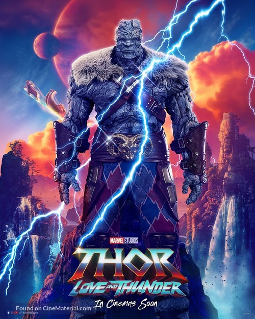 Thor: Love and Thunder - Malaysian Movie Poster