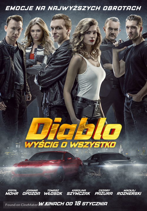 Diablo - Polish Movie Poster