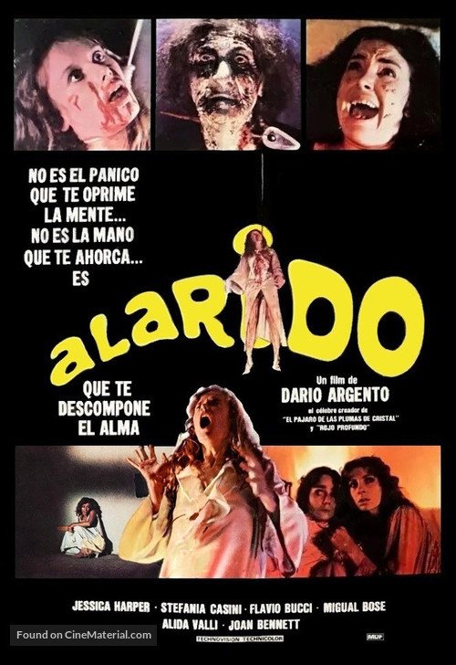 Suspiria - Peruvian Movie Poster