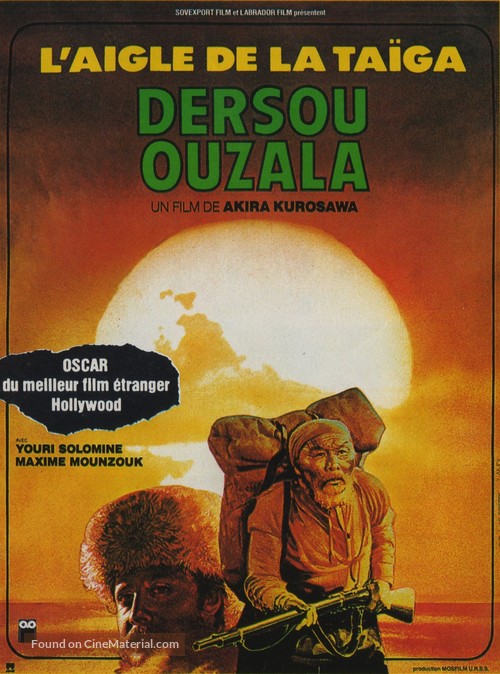 Dersu Uzala - French Movie Poster